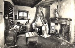 CPA Bartres Chambre Authentique ou Sainte Bernadette passa son Enfance 