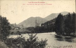 CPA Le Gave de Pau au Aval de Lourdes 