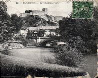 CPA Lourdes Le Chateau Fort 