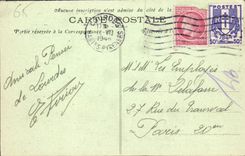 CPA Lourdes Hautes Pyrenees Grotte de Notre Dame des Sept Douleurs au Mont du Calvaire 