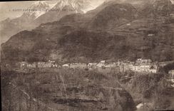 CPA Saint Sauveur Vue Generale 