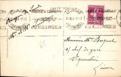 CPA Lourdes L'Esplanade et la Basilique 