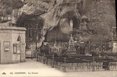 CPA Lourdes La Grotte 