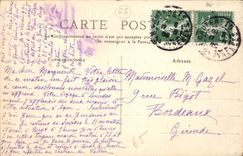 CPA Gavarnie Le Breche de Roland Cote France 