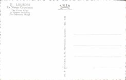 CPA Lourdes La Vierge Couronnee 