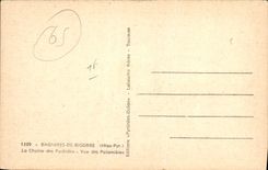 CPA Pic du Midi Bagneres de Bigorre Htes Pyr La Chaine des Pyrenees Vue des Palomieres 