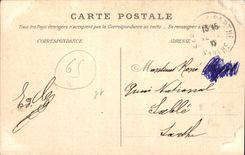 CPA Les Pyrenees Bagneres de Bigorre Vallee de Saint et le Bedat 