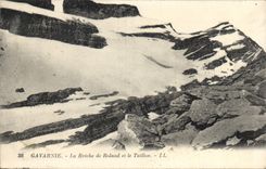 CPA Gavarnie La breche de Roland et le Taillon 