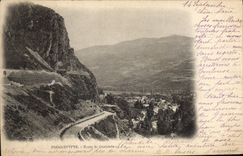 CPA Pierrefitte Route de Cauterets 