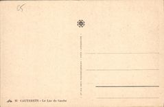 CPA Cauterets Le Lac de Gaube 