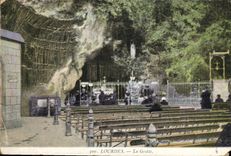 CPA Lourdes La Grotte 