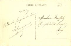 CPA Strasbourg Place de la Republique et Palais du Rhin 