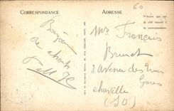 CPA Chantilly Le Chateau Rampe de l'Escalier d'Honneur 