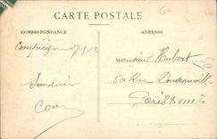 CPA Chateau de Pierrefonds L'Entree 