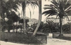 CPA Nice Les Nouveaux Jardins 