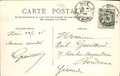 CPA Nice Les Nouveaux Jardins 