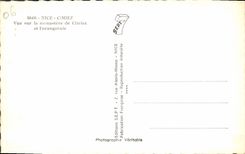 CPA Nice Cimiez Vue sur le Monastere de Cimiez et l'Orangeraie 