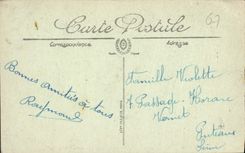 CPA Strasbourg Panorama vers la Cathedrale 