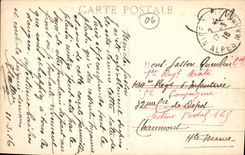 CPA Nice La Jetee Promenade par un coup de Mer 