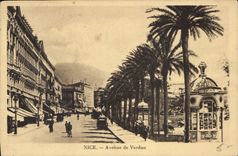 CPA Nice Avenue de Verdun 