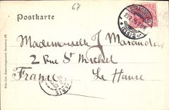 CPA Strassburg Orangerie Ganseliesel Strasbourg 