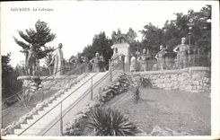 CPA Lourdes Le Calvaire 