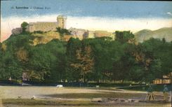 CPA Lourdes Chateau Fort 