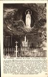 CPA Lourdes Apparition de la Vierge La Vierge de la Grotte 