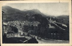 CPA Lourdes La Basilique et la Ville 