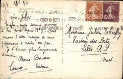 CPA Lourdes La Basilique et la Ville 