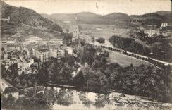 CPA Lourdes Vue Generale sur la Basilique prise du Fort 