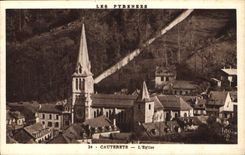 CPA Cauterets L'Eglise 