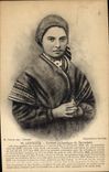 CPA Lourdes Portrait Authentique de Bernadette 