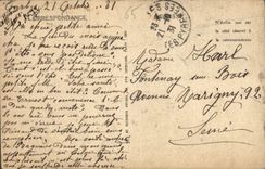 CPA Bagneres de Bigorre Le Bois du Bedat et la Vierge 