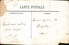 CPA Lourdes Courronnee et le Chateau 