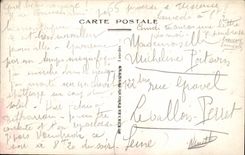 CPA Lourdes La Route de Gavarnie Le Pont Napoleon 