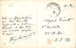 CPA Lac Doncet vue prise de l'Hotellerie du Pic du Midi de Bigorre 