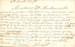 CPA Joyeuses Paques Femme