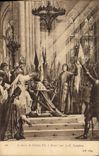 CPA Le Sacre de Charles VII a Reims par J E Lenepveu Jeanne d'Arc