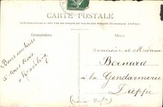 CPA Une Bonne Annee du Point du Jour 