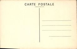 CPA Bord de mer Arbres