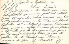 CPA En parlant bas l'on s'enhardit et c'est charmant ce que l'on dit Femme