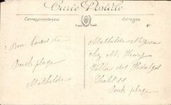 CPA Coucher de Soleil 