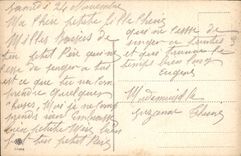 CPA Tutto rinasce a questo ciel benigno Limpido sulle vette piu remote 