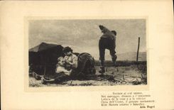 CPA Fiorisce al ciel sereno Nel Meriggio dinanzi a l'Innocente Letiz a de le cose e a la vittrice Op