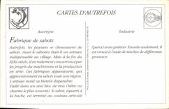 REPRO Types d'Auvergne Interieur d'une Fabrique 