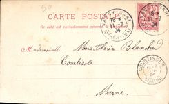 CPA Nancy Palais Ducal Galerie du rez de Chaussee 