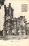 CPA Troyes La Cathedrale 
