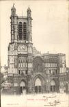 CPA Troyes La Cathedrale 
