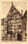 CPA Colmar Maison des Tetes 